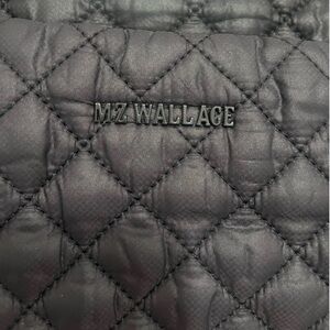 MZ Wallace Black Quilted Shoulder Bag
